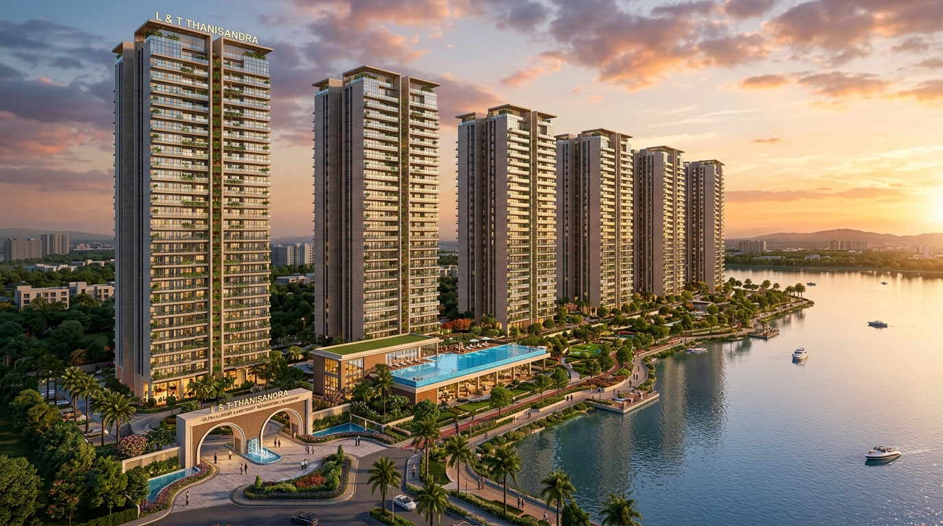 L & T Thanisandra Rendering 1